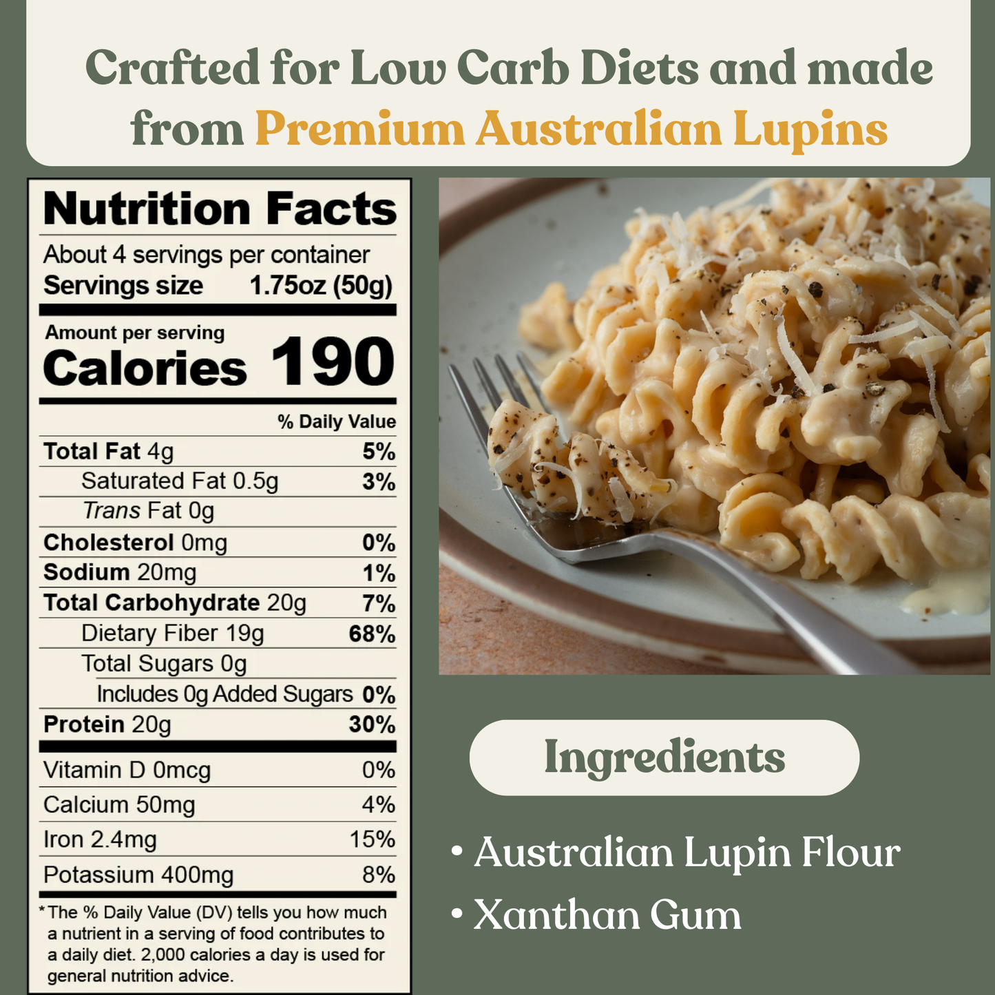 Low Carb Rotini